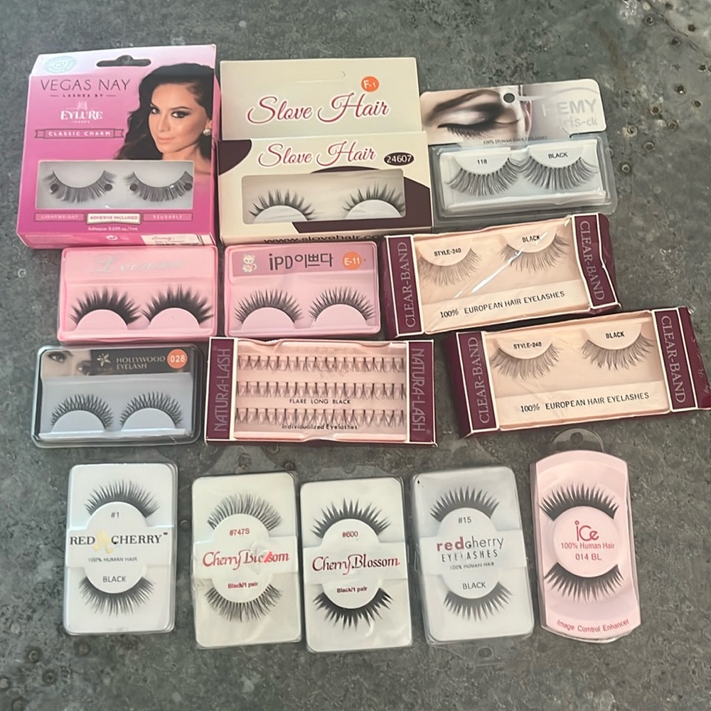 Group of New False Lashes
